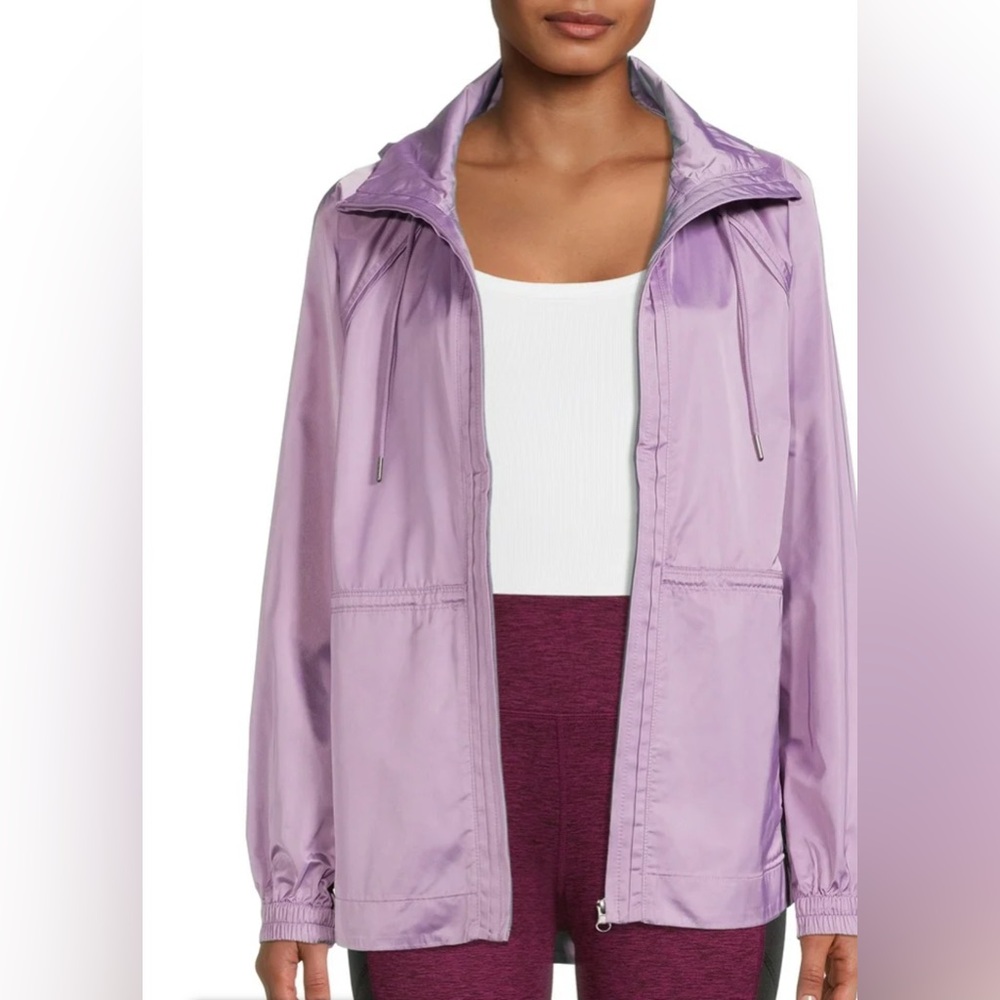 Avia Purple Utility Jacket Lightweight Water-Resistant purple - Picture 1 of 5